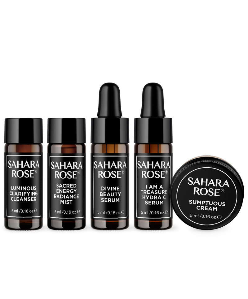 Sahara Rose skincare discovery set